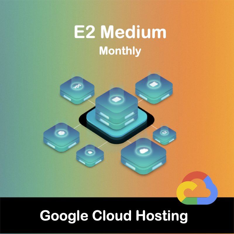 Google Cloud Hosting - E2 Server - Professional